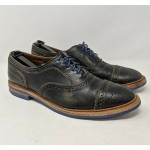 Allen Edmonds Black Strandmok CapToe Oxfords 11 D